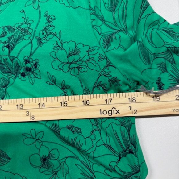 Liz Claiborne Floral Blouse - Women's Size Small - Style Meets Comfort - Picture 5 of 9